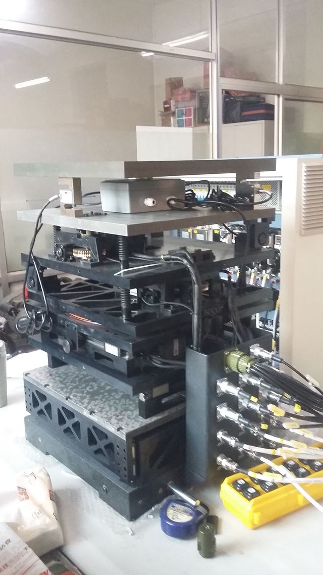 哈工大6自由度高精度定位平臺控制系統