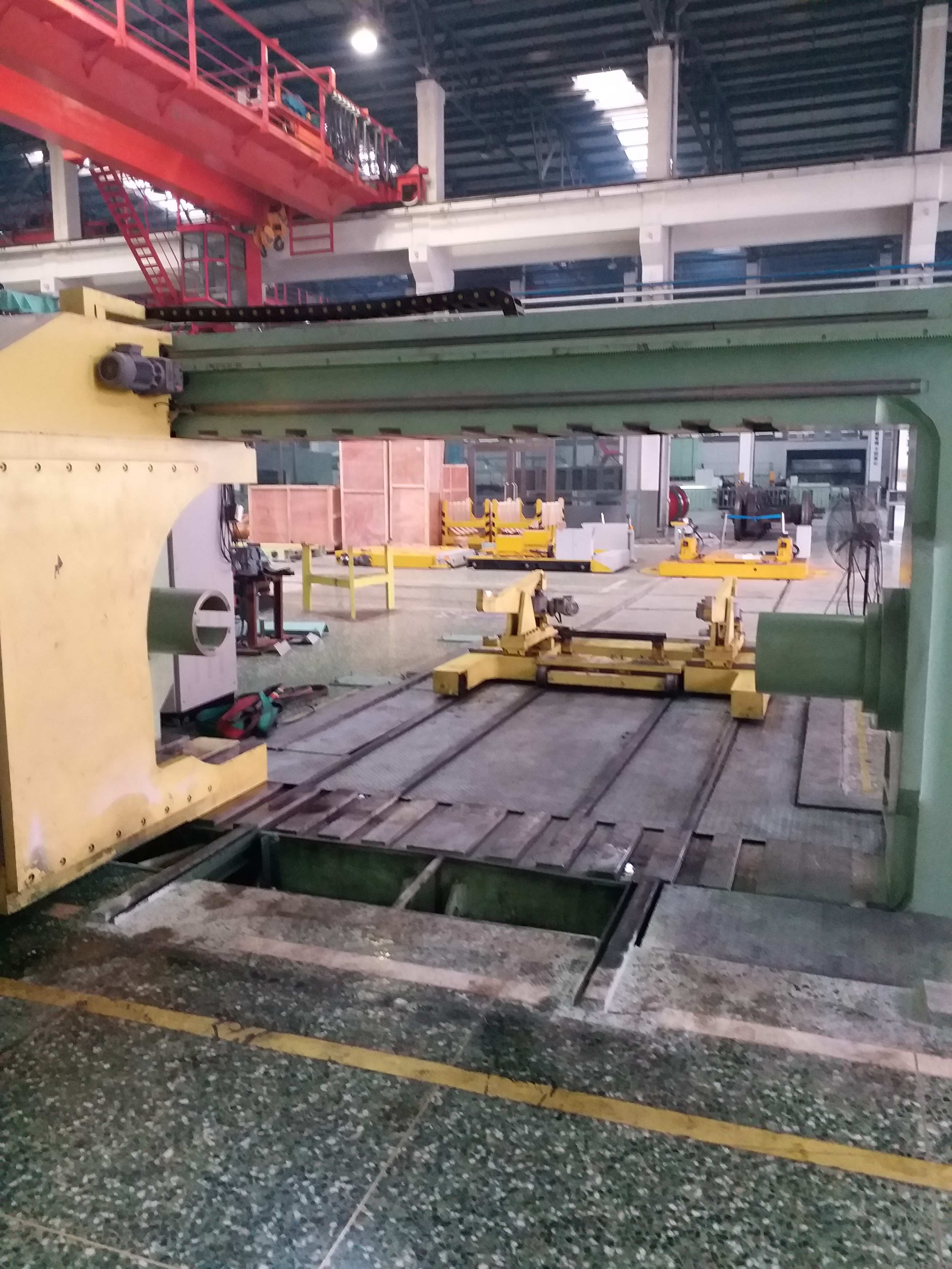 AGV小車運輸火車輪對生產線（蘇家屯機務段）